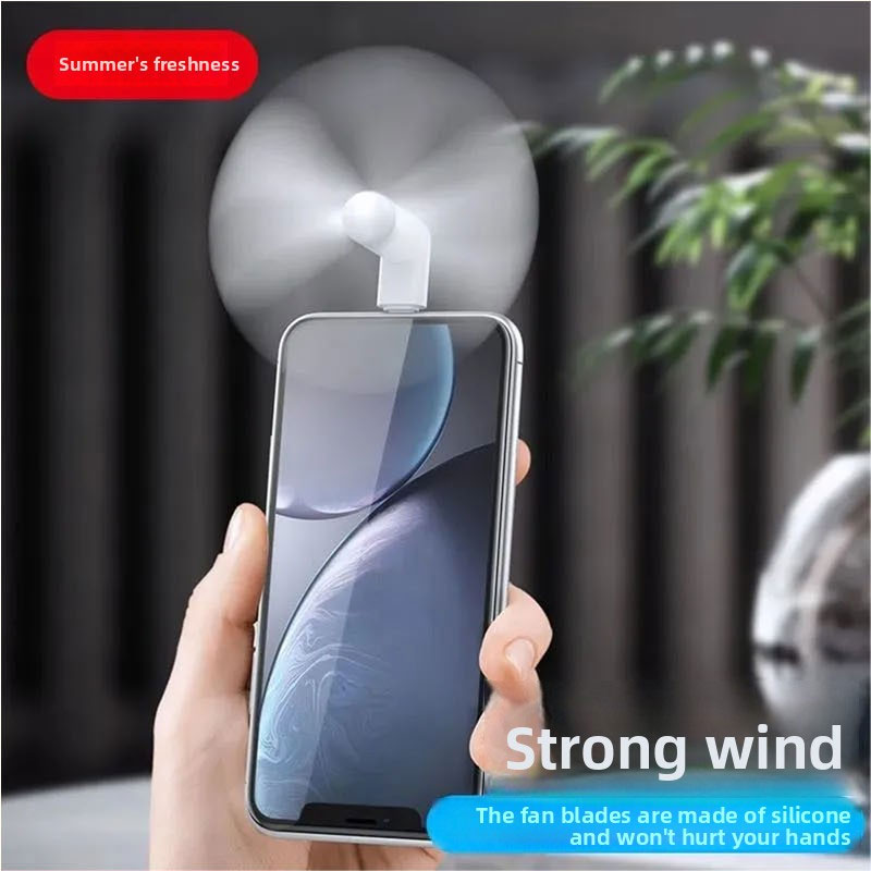 Travel Accessories And Gadgets - Mini Ventilador de Teléfono Tipo C,