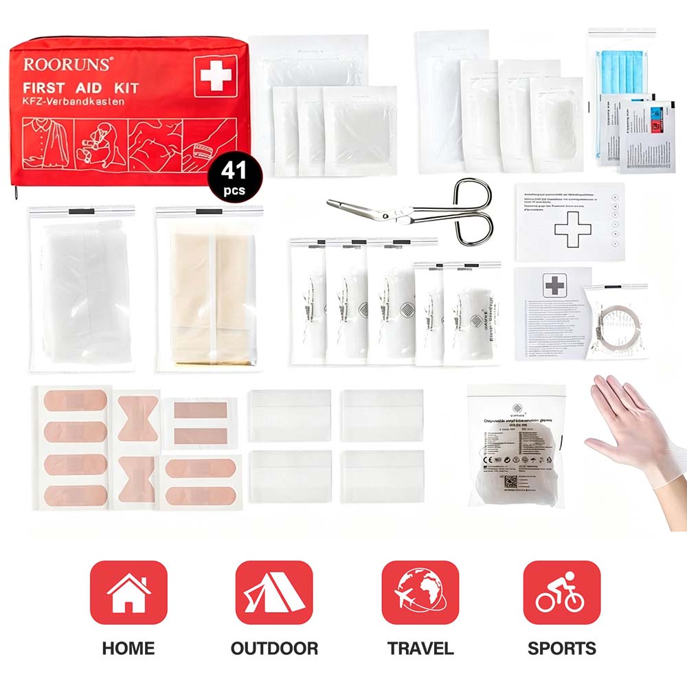 Travel Accessories Needed - Kit de Primeros Auxilios Esencial para