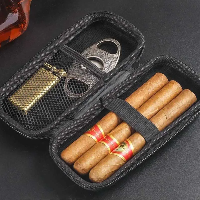 Travel Accessories Store - Estuche portátil para cigarros de EVA,