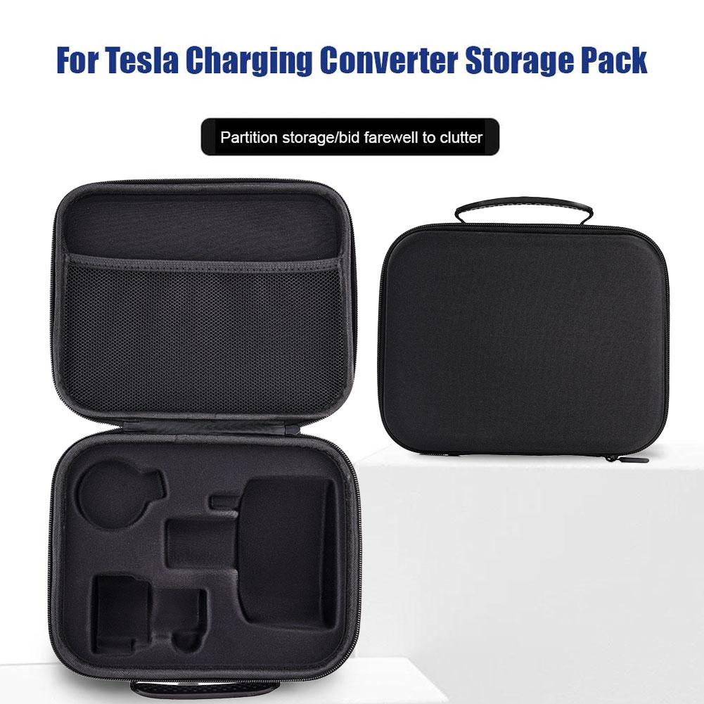 Travel Accessories Store - Bolsa de almacenamiento para cargador Tesla