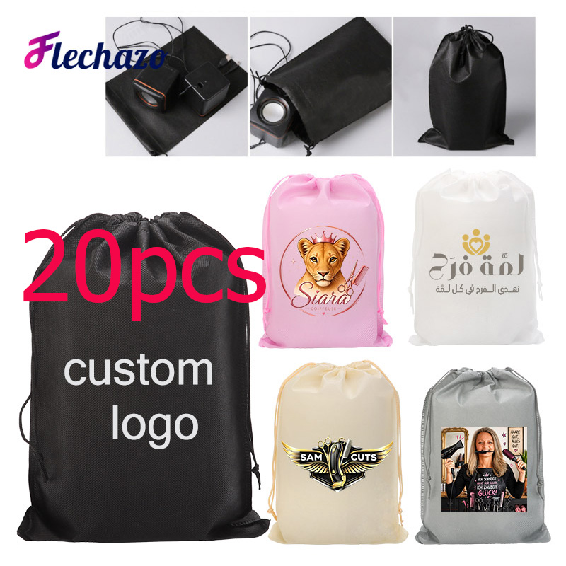 Travel Accessories Logo - 20 bolsas de almacenamiento para pelucas,