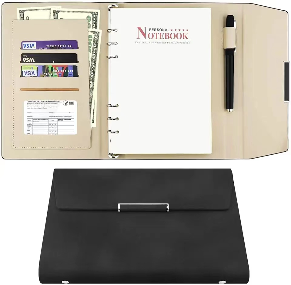 Travel Notebook Journal - Nueva carpeta de cuaderno de cuero