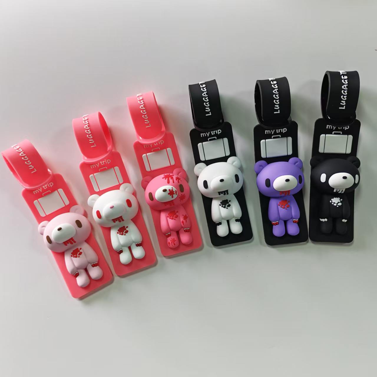 Travel Accessories Luggage Straps - Etiqueta de Silicona para Equipaje con