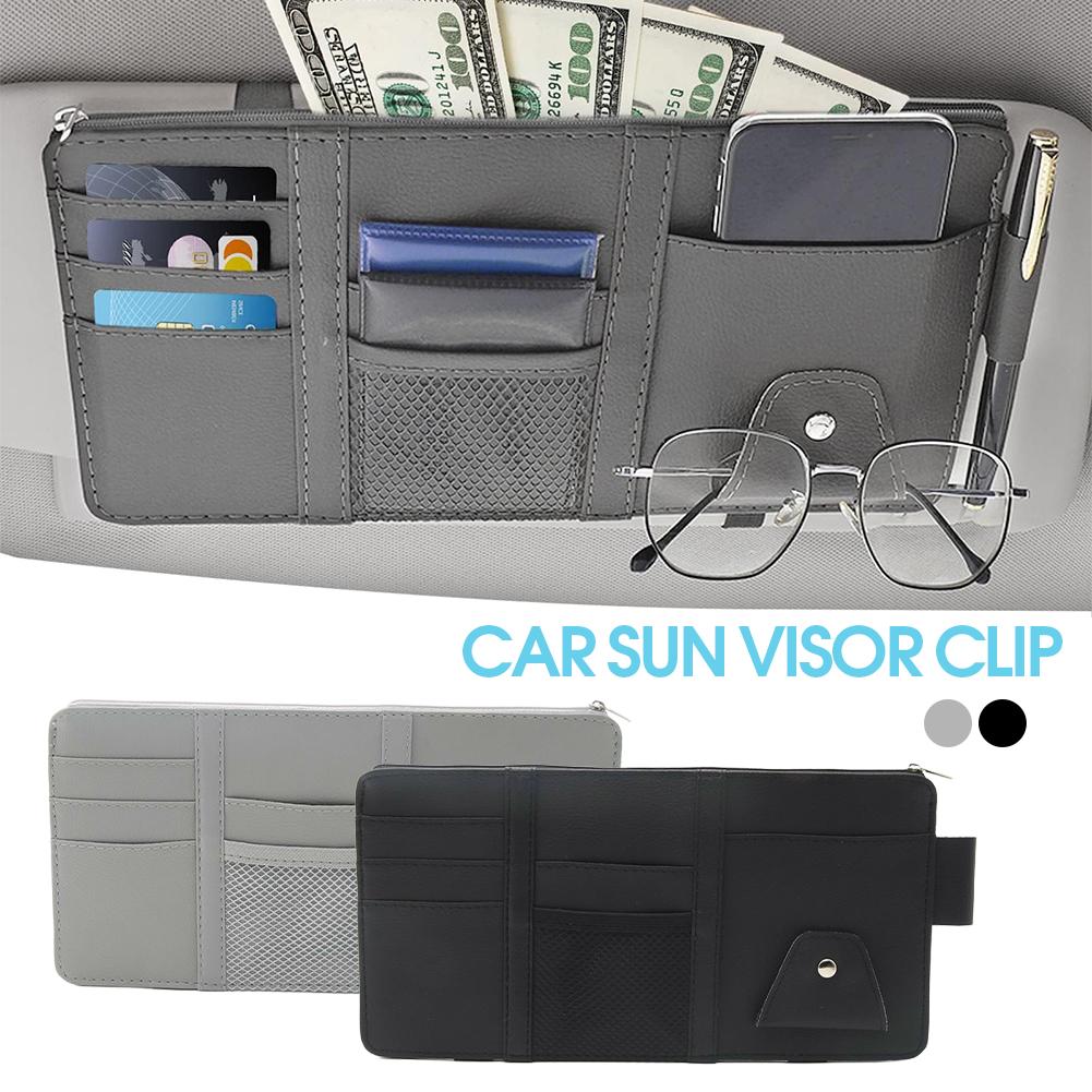 Travel Ziplock Bags - Organizador de Visera para Auto, Portadocumentos