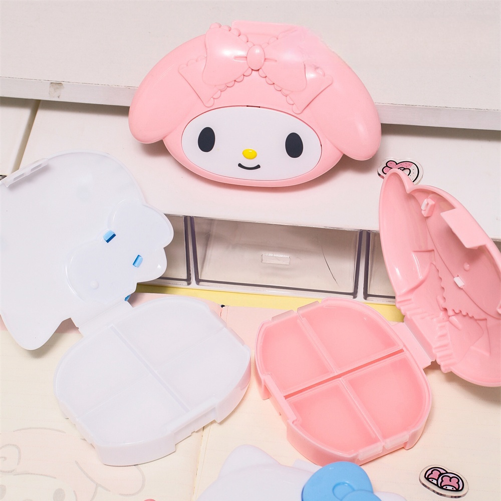 Travel Accessories Gifts For Women - Caja de pastillas genuina de Sanrio