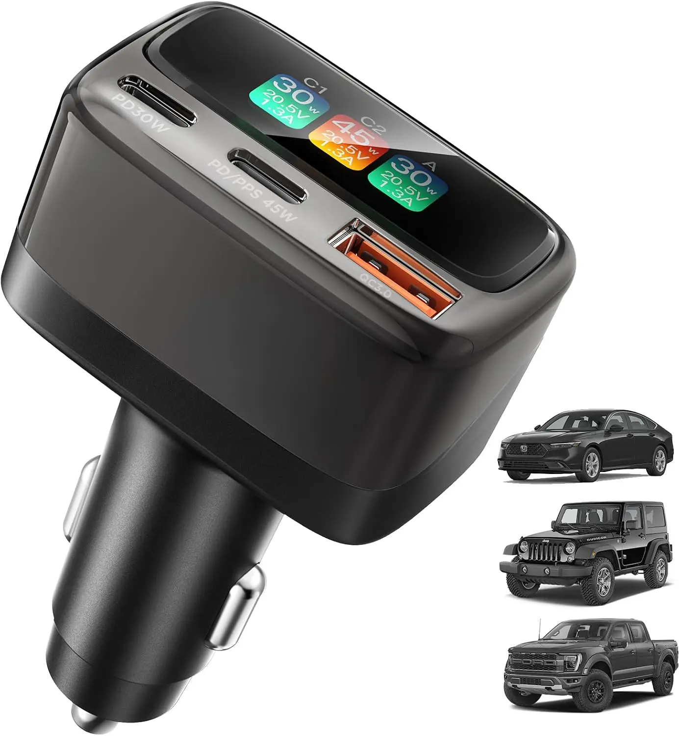 Travel Accessories Gifts For Women - Cargador de Coche USB C de