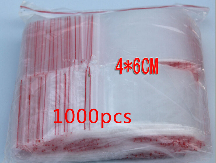 Travel Ziplock Bags - 1000 Uds. Bolsas de embalaje de