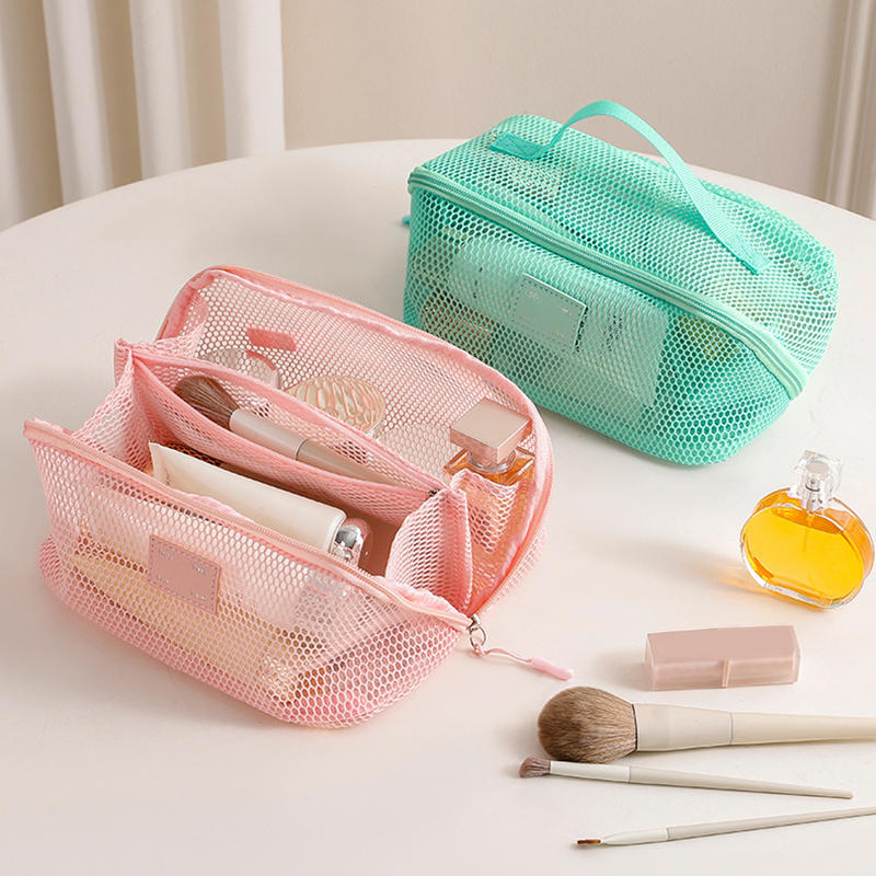 Travel Ziplock Bags - Organizador de maquillaje, kit de aseo
