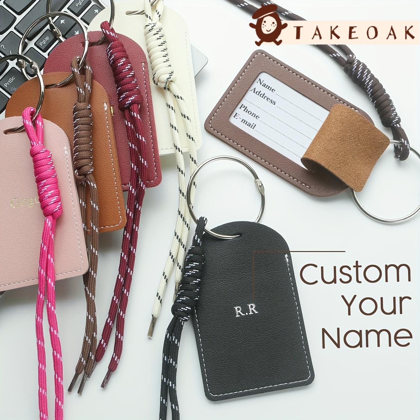 Travel Accessories Luggage Straps - Etiqueta de Equipaje de Cuero Personalizada