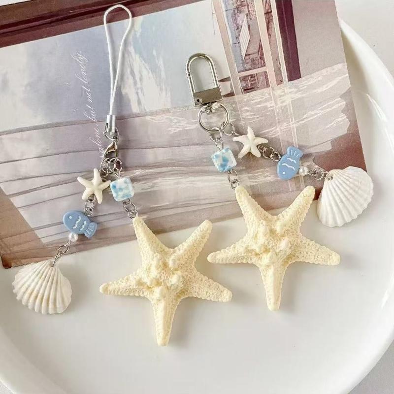 Travel Accessories Gifts For Women - Llavero Creativo con Forma de Concha