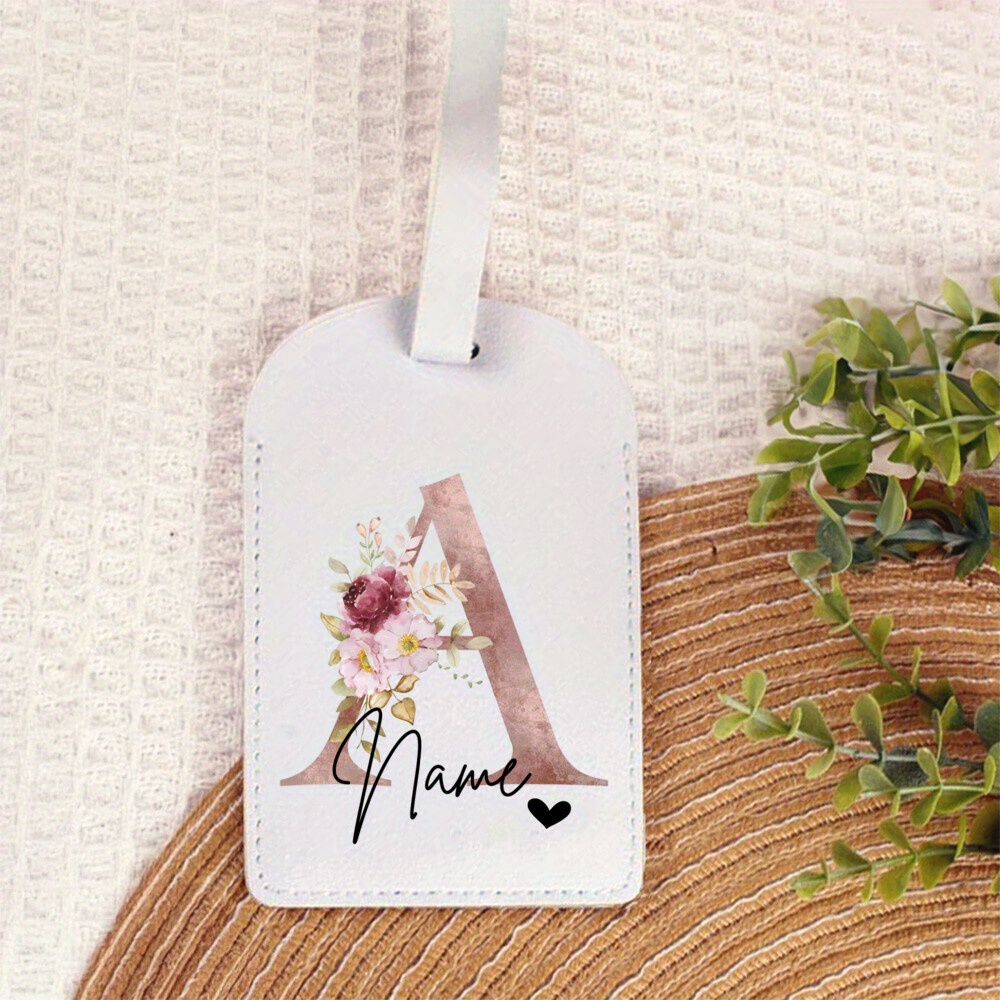 Travel Accessories Personalised - Etiqueta de Equipaje Personalizada de PU