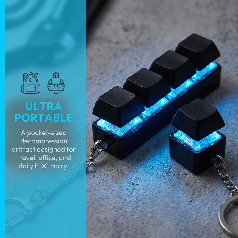 Travel Accessories And Gadgets - Juguete Antiestrés con Forma de Teclado,