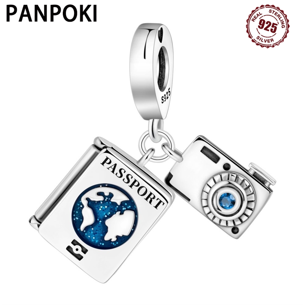Travel Accessories Gifts For Women - Colgantes de plata de ley 925