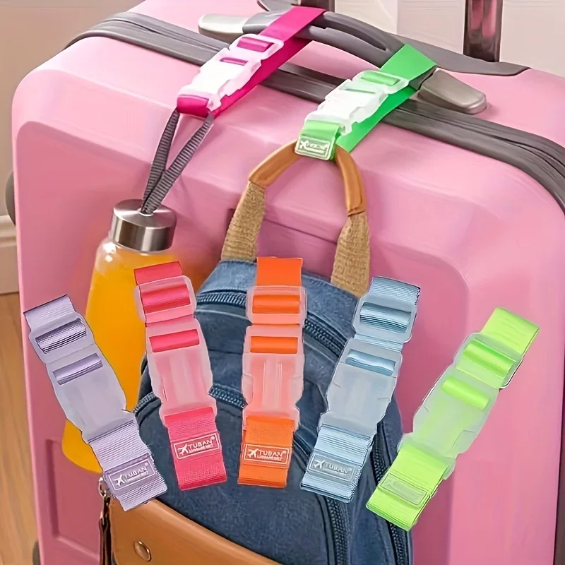 Travel Accessories Luggage Straps - Correas de viaje ajustables: duraderas, ligeras