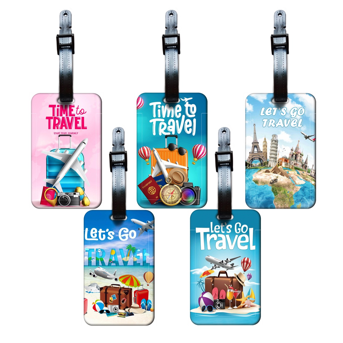 Travel Accessories Gifts For Women - Etiqueta de Equipaje Estilo Viaje para