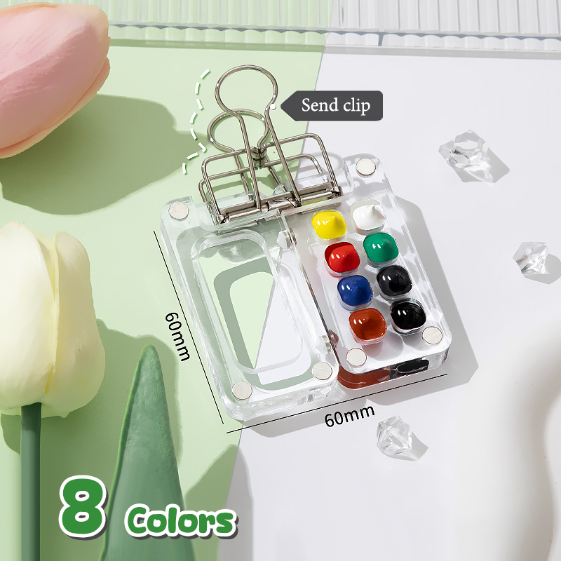 Travel Accessories Drawing - Paleta de Pintura de Acuarela Portátil