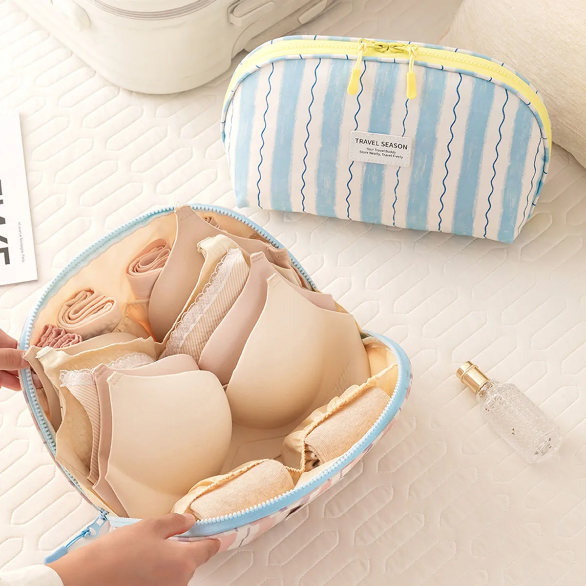 Travel Accessories Store - Bolsa de almacenamiento de ropa interior,