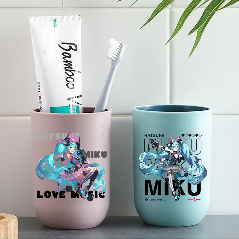 Travel Accessories Gifts For Women - Vaso para cepillos de dientes Hatsune