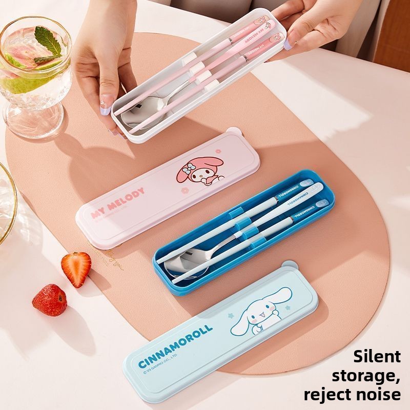 Travel Accessories Gifts For Women - Juego de cubiertos portátil con diseño