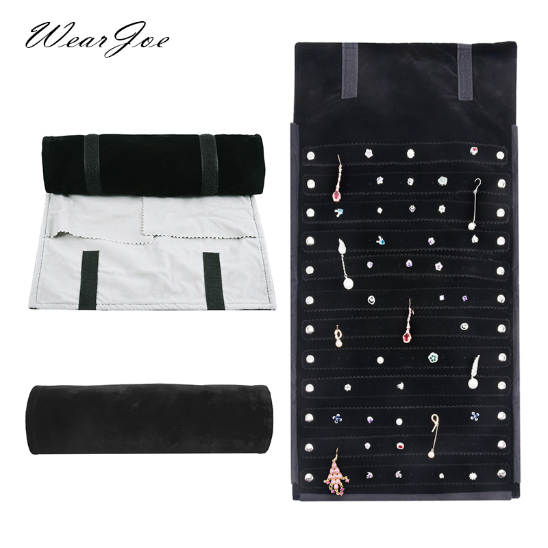 Travel Router Accessories - Bolsa enrollable de viaje para joyería