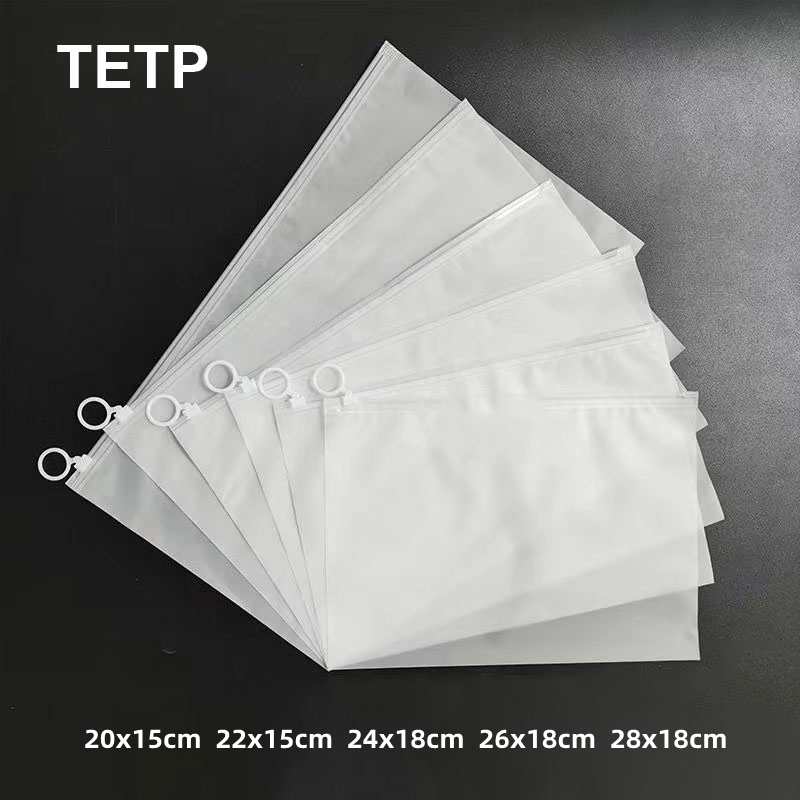 Travel Ziplock Bags - TETP-bolsas esmeriladas con cremallera, 50 piezas,