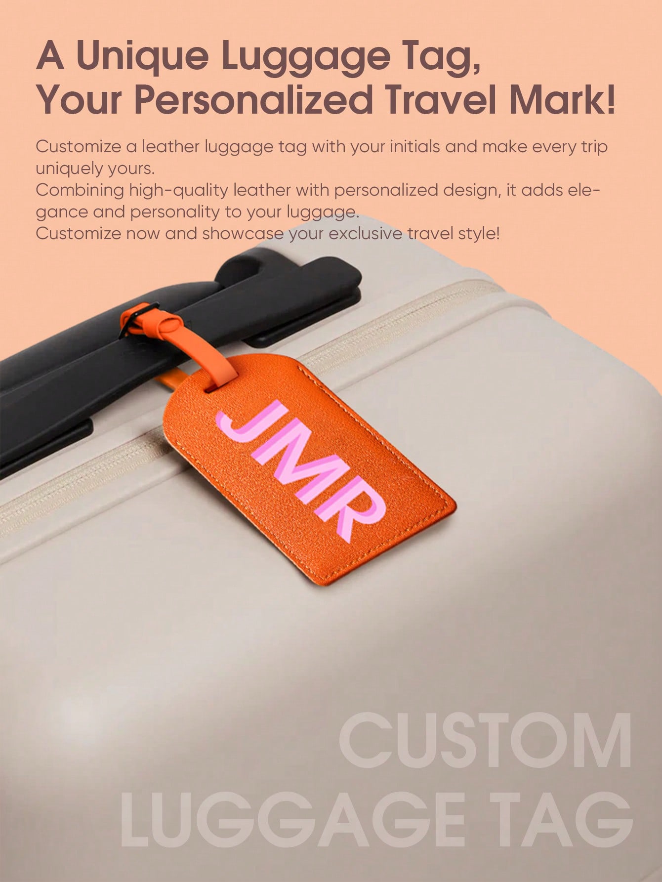 Etiqueta de Equipaje Personali - Travel Accessories Leather reseña y precio