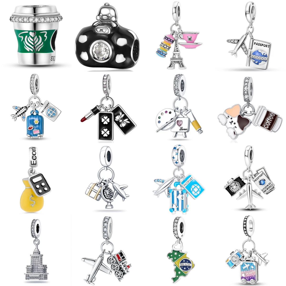 Abalorios de Plata de Ley 925  - Travel Accessories Drawing reseña y precio