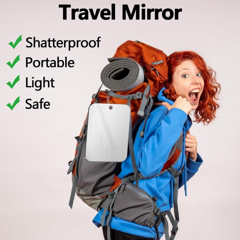 Espejo acrílico antiniebla par - Travel Accessories Needed reseña y precio