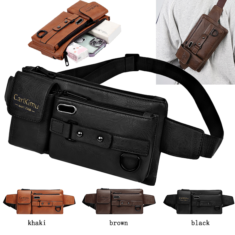 Nuevo estilo, riñonera para mu - Travel Accessories Leather reseña y precio