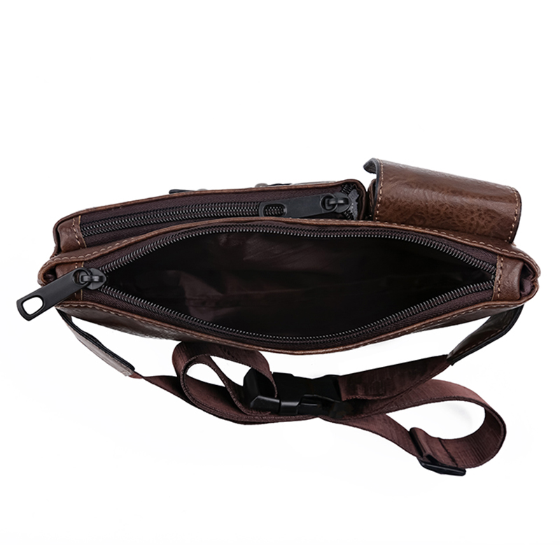 Nuevo estilo, riñonera para mu - Travel Accessories Leather reseña y precio