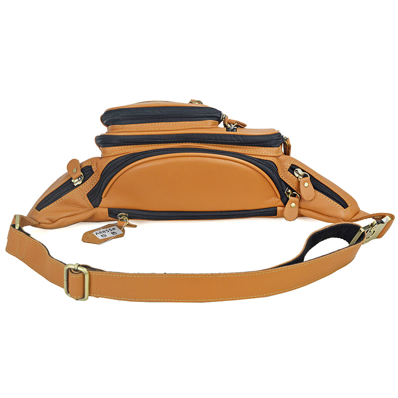Riñoneras de cuero genuino par - Travel Accessories Leather reseña y precio
