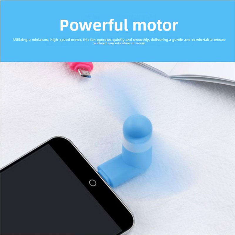 Mini Ventilador de Teléfono Ti - Travel Accessories And Gadgets reseña y precio