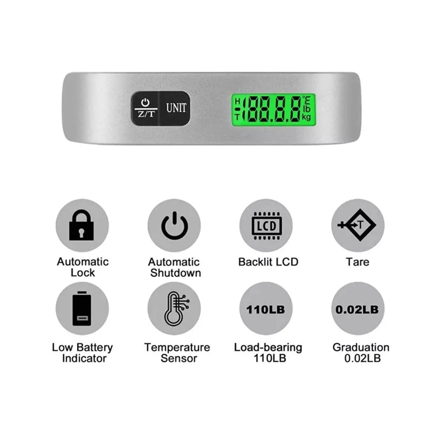 Báscula Digital Portátil para  - Luggage Scale Hanging reseña y precio