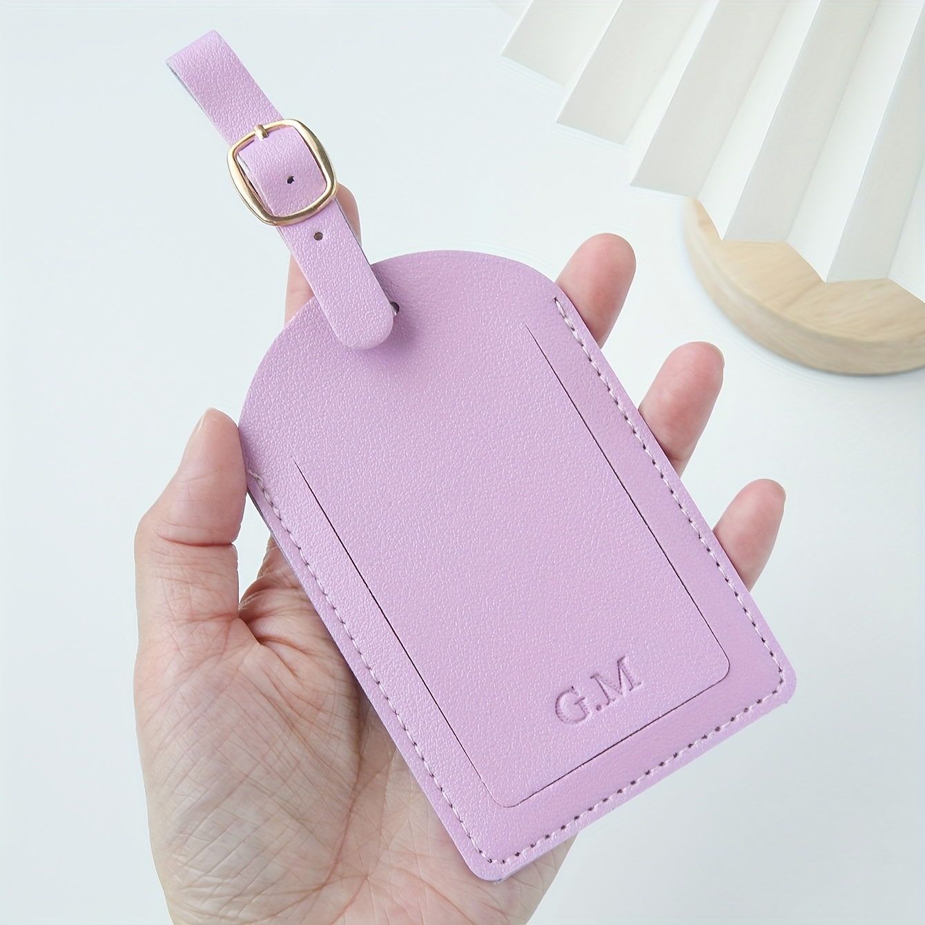 Etiqueta de equipaje con inici - Travel Accessories Personalised reseña y precio