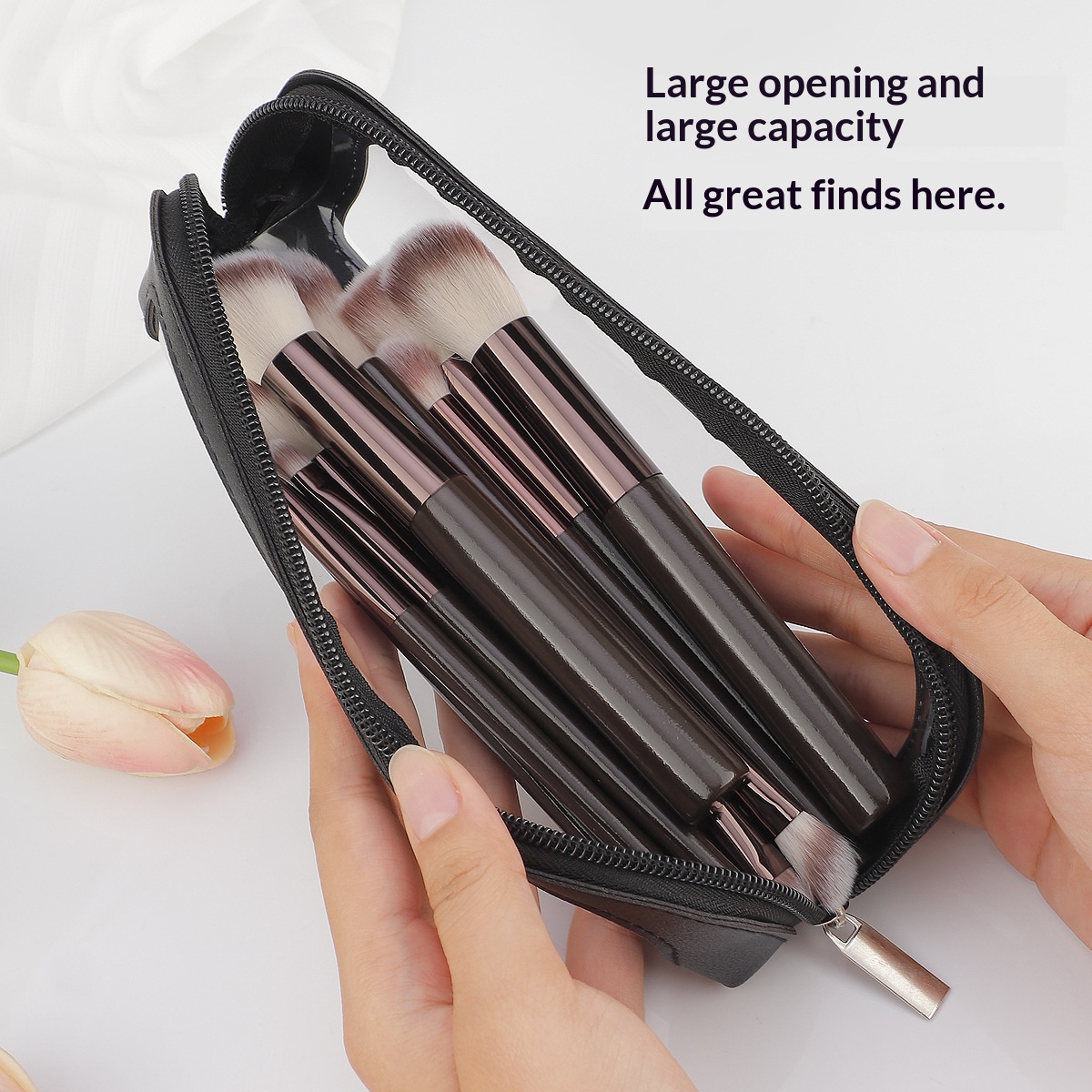 Bolsa de Maquillaje de Viaje P - Travel Accessories Leather reseña y precio