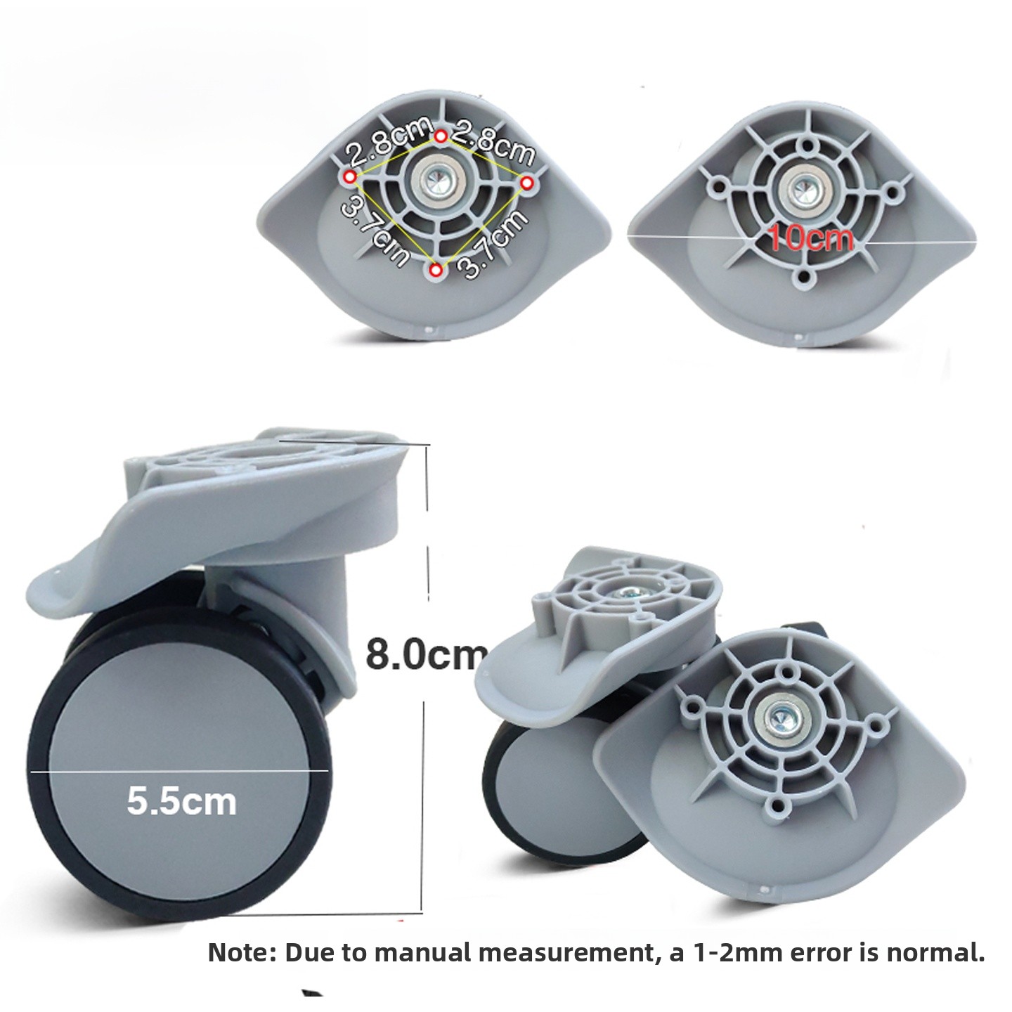 Ruedas universales para maleta - Travel Router Accessories reseña y precio