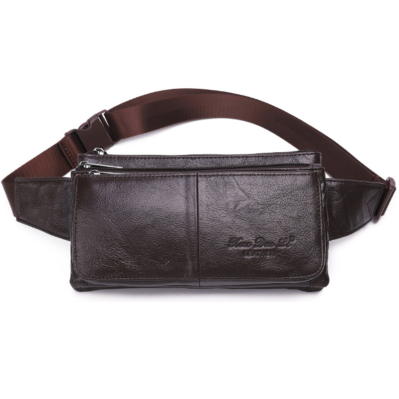 Riñonera de cuero genuino para - Travel Accessories Leather reseña y precio