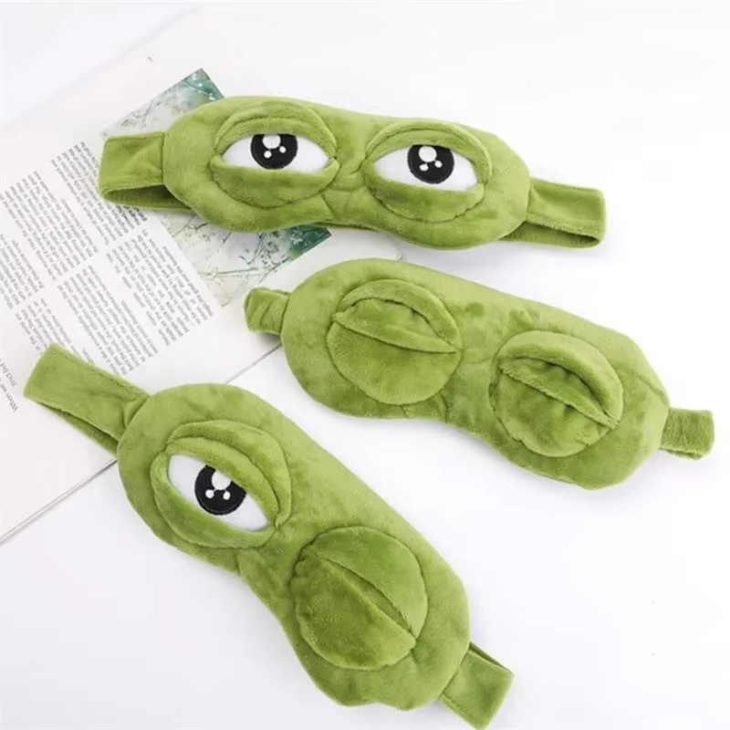 Antifaz con forma de rana, div - Travel Accessories Store reseña y precio