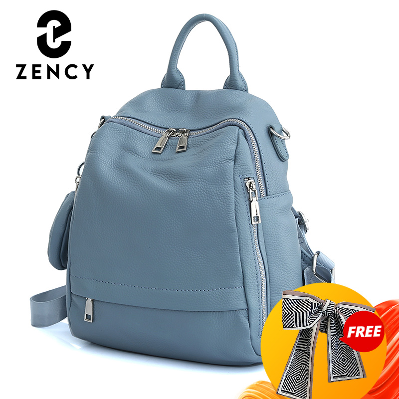 Mochila Zency de cuero genuino - Travel Accessories Leather reseña y precio