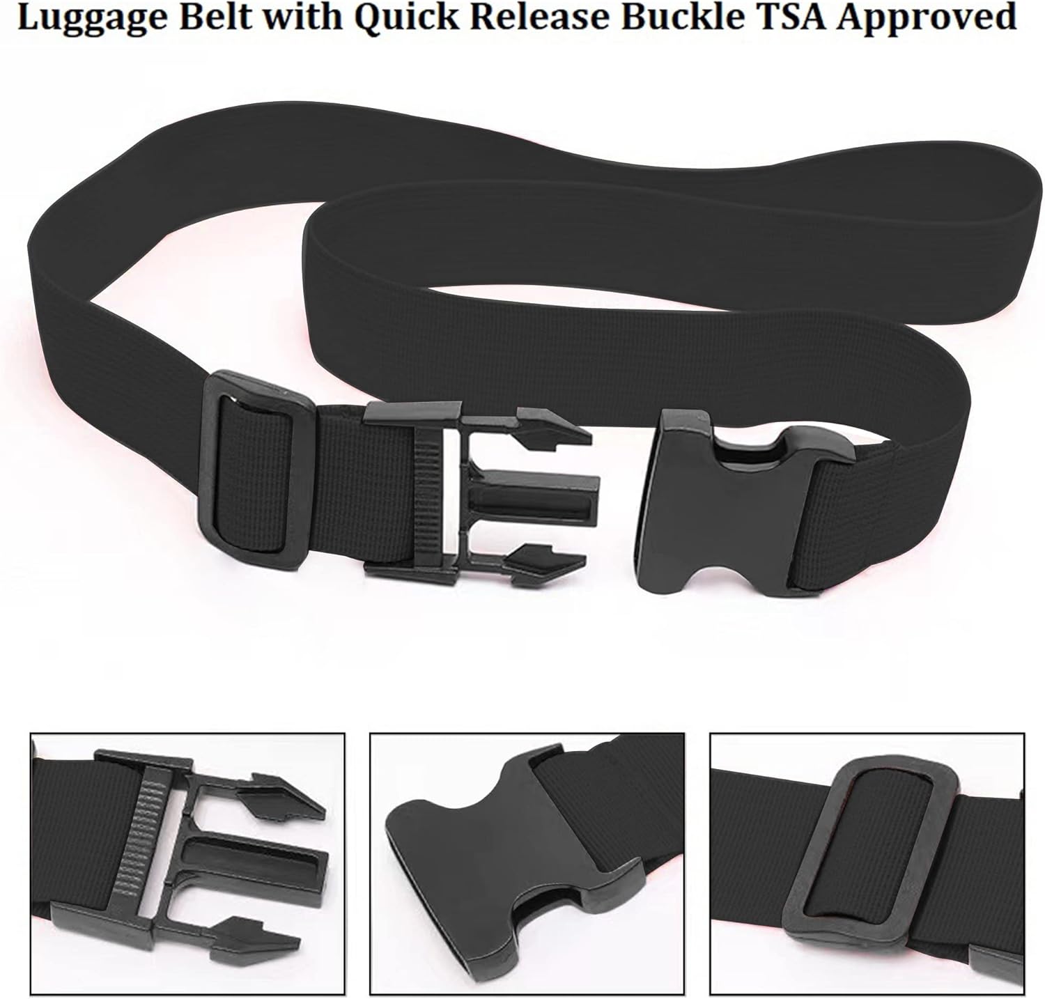 Paquete de 2 correas ajustable - Travel Accessories Luggage Straps reseña y precio