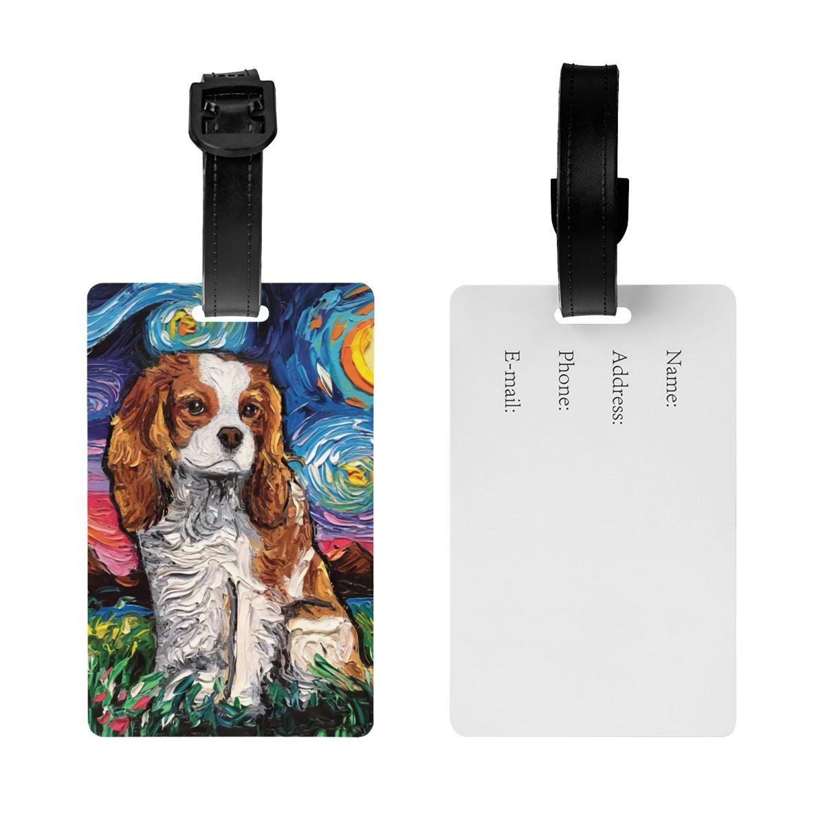 Etiqueta de equipaje artística - Travel Accessories Personalised reseña y precio