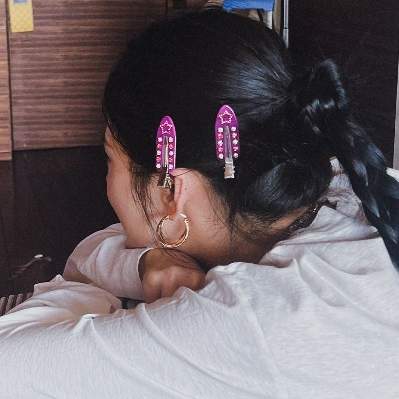Clips de flequillo con diamant - Travel Accessories Gifts For Women reseña y precio