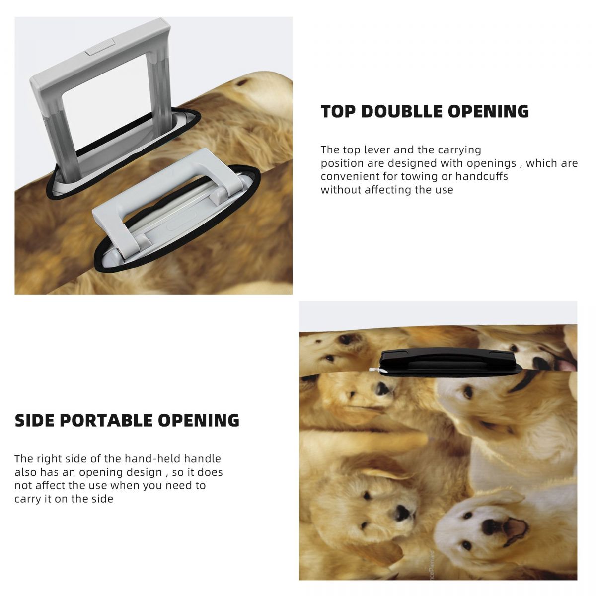 Funda para maleta con perro do - Travel Accessories To 3D Print reseña y precio