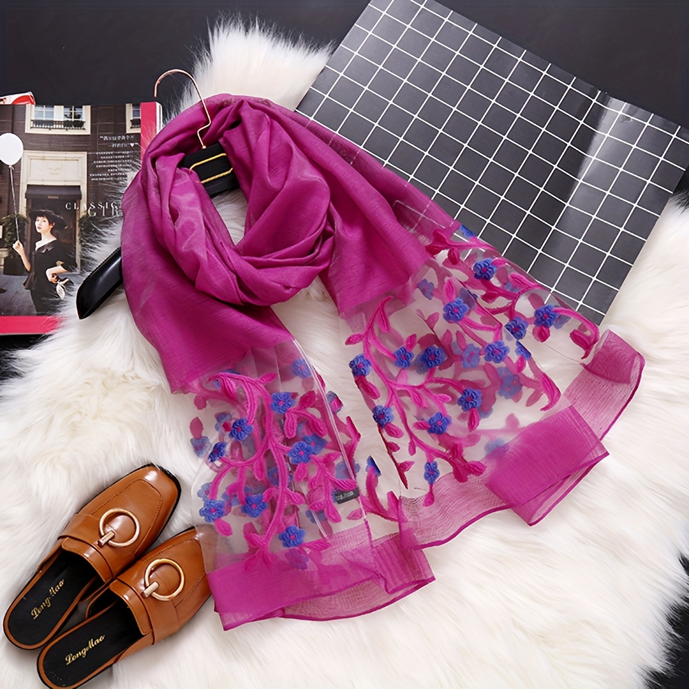 Elegante chal largo - Ligero y - Travel Accessories Luxury Brands reseña y precio
