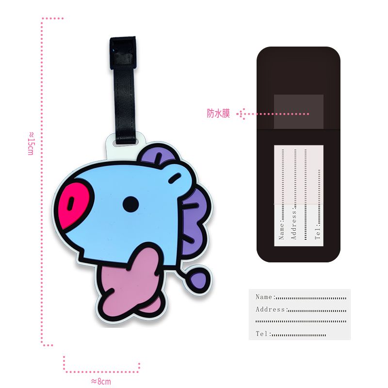 Llavero de dibujos animados BT - Travel Accessories Store reseña y precio