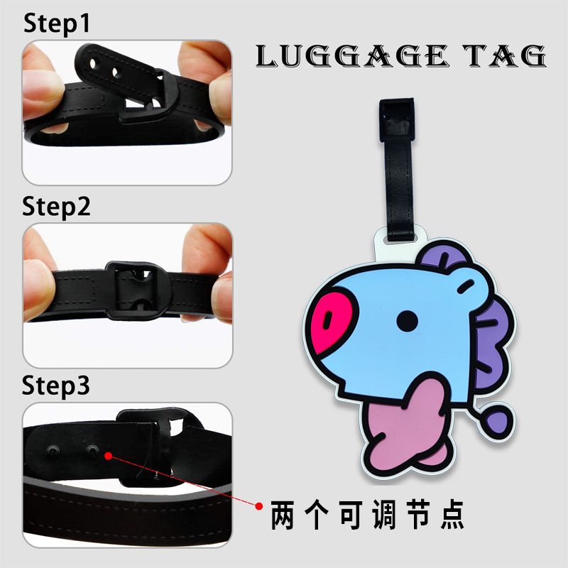 Llavero de dibujos animados BT - Travel Accessories Store reseña y precio