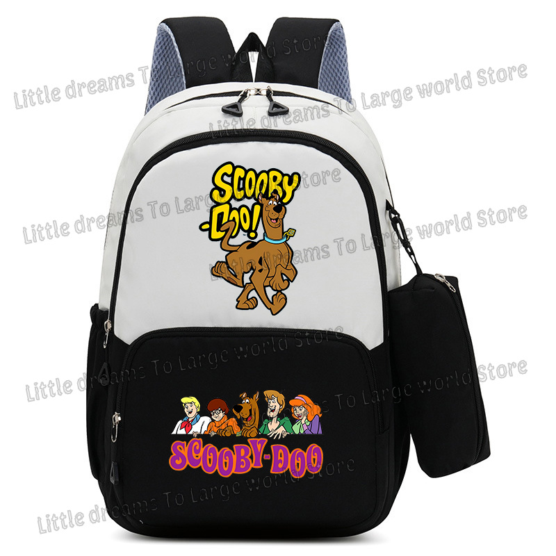 Mochila escolar Scooby Doo, mo - Travel Accessories Logo reseña y precio