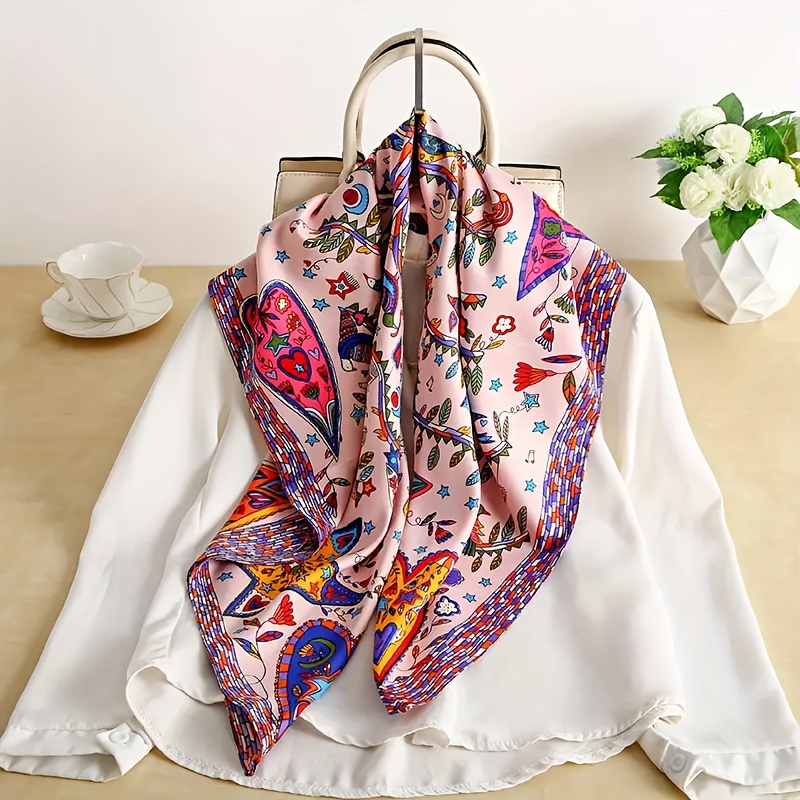 Elegante bufanda de poliéster  - Travel Accessories Gifts For Women reseña y precio