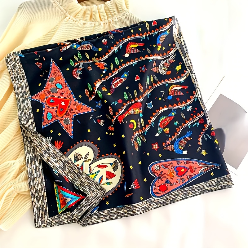 Elegante bufanda de poliéster  - Travel Accessories Gifts For Women reseña y precio