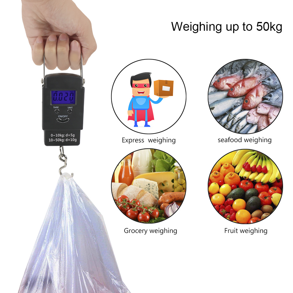 Báscula Digital colgante portá - Luggage Scale Hanging reseña y precio